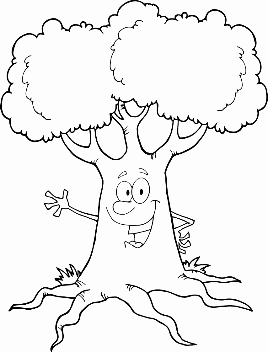 Malvorlage Baum Mit Ästen Genial Malvorlage Baum - Lecrachin über Malvorlage Baum Mit Ästen