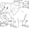 Malvorlage Elefant - Kostenlose Ausmalbilder Zum Ausdrucken. mit Malvorlage Elefant