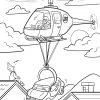 Malvorlage Hubschrauber - Ausmalbilder Kostenlos Herunterladen ganzes Hubschrauber Ausmalbild