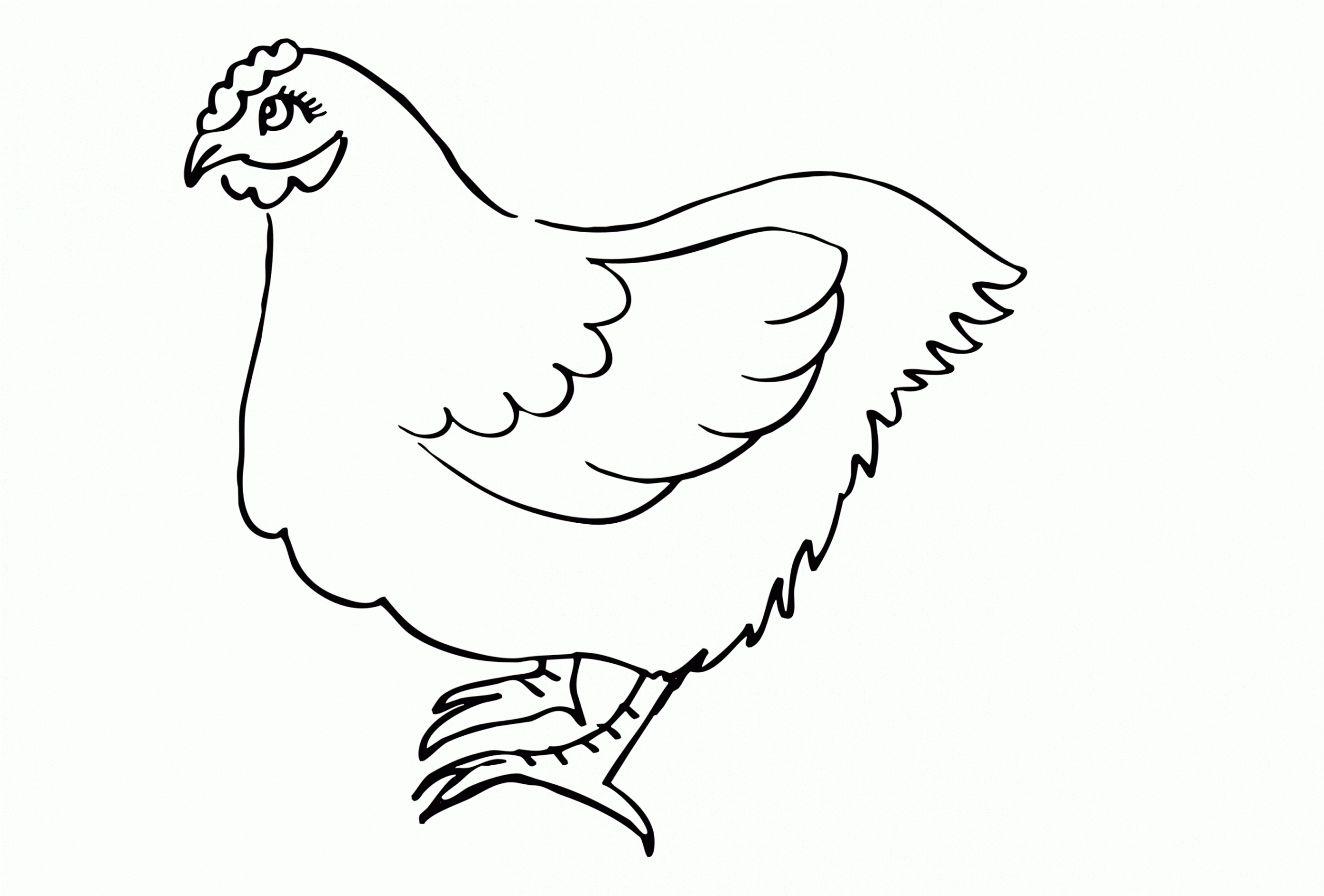 Malvorlage Hühner Kostenlos | Coloring And Malvorlagan mit Hühner Ausmalbilder