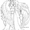 Malvorlage Manga Comic Figur - Ausmalbilder Kostenlos bei Engel Bilder Ausmalen
