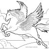Malvorlage Pegasus | Fabelwesen - Ausmalbilder Kostenlos bei Pegasus Ausmalbilder