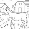 Malvorlage Pferd Auf Dem Bauernhof - Ausmalbilder Kostenlos mit Malvorlagen Pferde