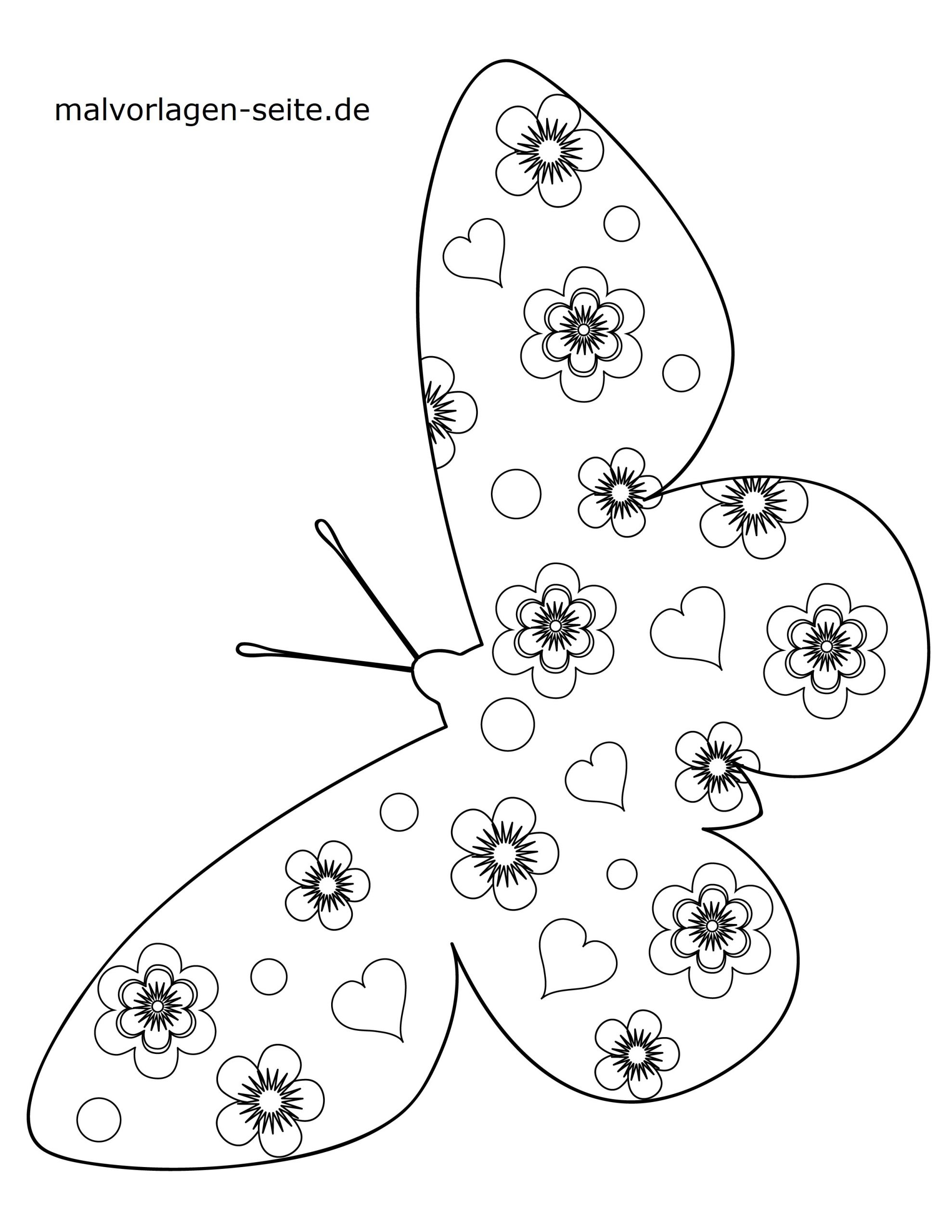 Malvorlage Schmetterling - Ausmalbilder Kostenlos Herunterladen verwandt mit Malvorlagen Schmetterling