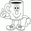 Malvorlage Tasse Kaffee | Coloring And Malvorlagan bei Malvorlage Kaffeetasse