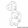Malvorlage Teddy Mit Blume | Coloring And Malvorlagan ganzes Teddybär Zum Ausmalen
