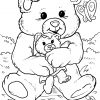 Malvorlage Teddybär | Kinder - Ausmalbilder Kostenlos verwandt mit Teddybär Ausmalbild