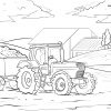 Malvorlage Traktor - Ausmalbilder Kostenlos Herunterladen bei Ausmalbilder Trecker