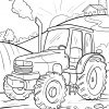 Malvorlage Traktor - Ausmalbilder Kostenlos Herunterladen bei Traktor Malvorlage