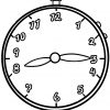 Malvorlage Uhr | Uhrzeiten - Ausmalbilder Kostenlos verwandt mit Ausmalbilder Uhr Vorlagen