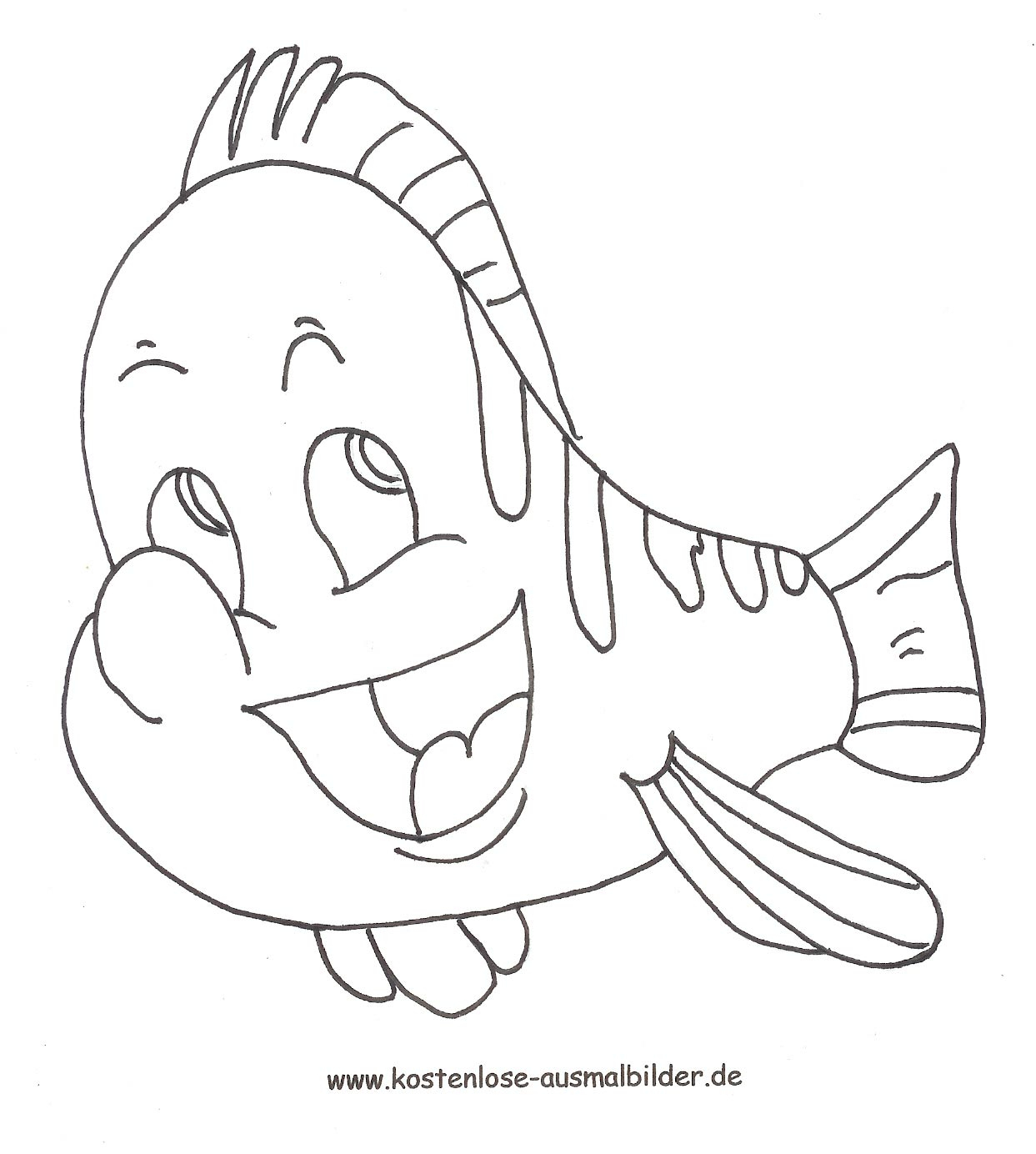 Malvorlagen - Ausmalbilder Fisch Von Arielle | Ausmalbilder mit Chuggington Malvorlagen