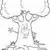 Malvorlagen Baum Ausmalbilder #2002578 - Affefreund bestimmt für Malvorlage Baum