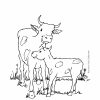 Malvorlagen Kuh Auf Der Weide | Coloring And Malvorlagan mit Kuh Malvorlage