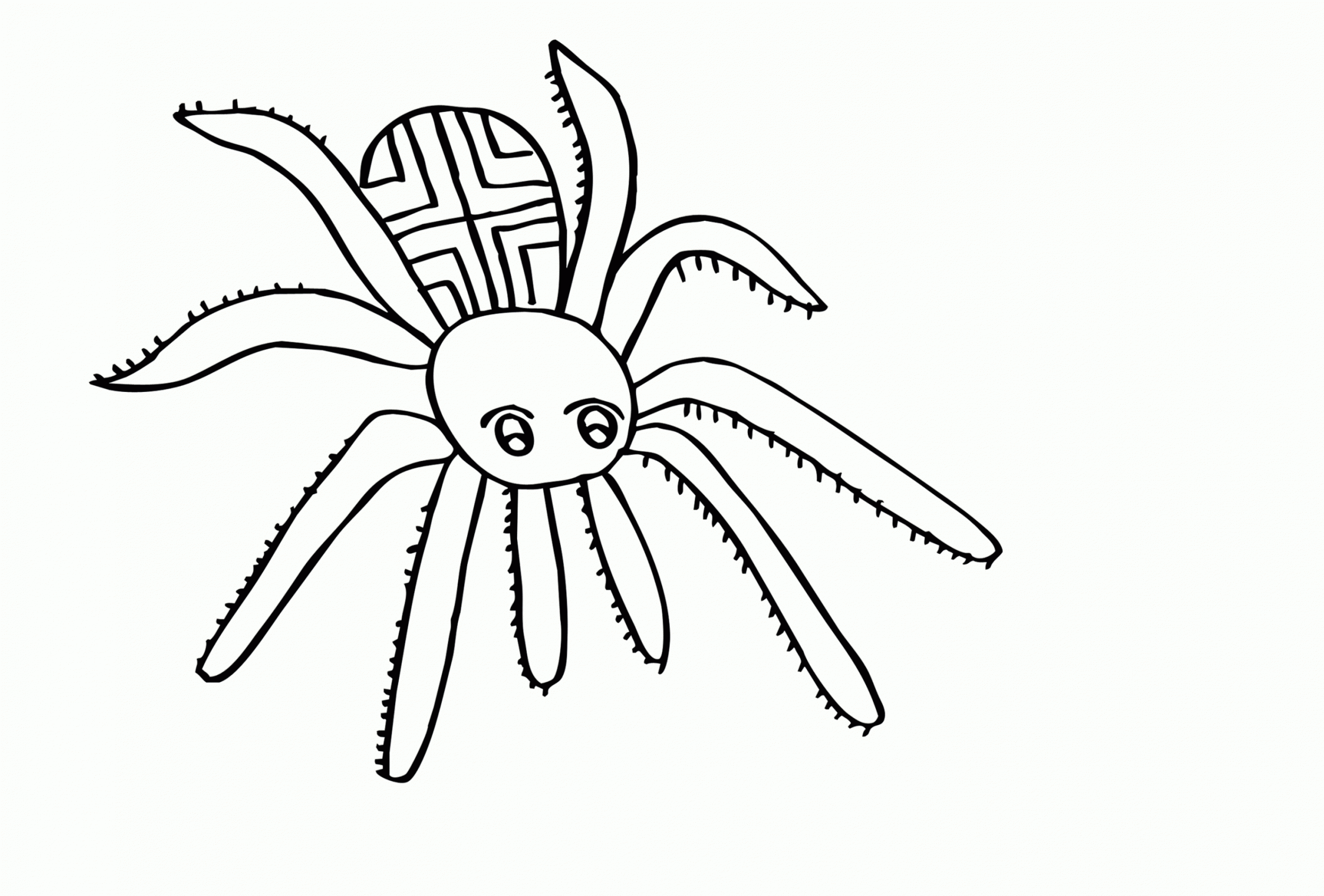 Malvorlagen Zum Ausdrucken Ausmalbilder Spinne Kostenlos 1 für Spinnen Ausmalbilder Zum Ausdrucken