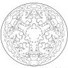 Mandala Einhorn - Ausmalbilder Kostenlos Herunterladen bei Einhorn Mandala