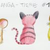 Manga Tiere Zeichnen Lernen #1: Einfache Tiere / Manga Zeichenkurs ganzes Tiere Einfach Zeichnen