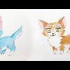 Manga Tiere Zeichnen Lernen #3: Fuchs Und Hund / Manga Zeichenkurs / Comic  Tiere in Manga Tiere