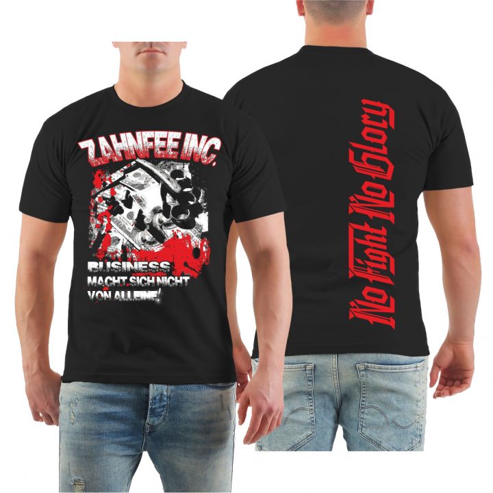 Männer T-Shirt Zahnfee Business Macht Sich Nicht Von Alleine bestimmt für Zahnfee T-Shirt