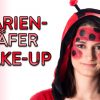 Marienkäfer Schminken - Make Up Tutorial - Fasching, Karneval, Halloween für Marienkäfer Fasching Schminken