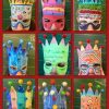 Masken, Karneval, Fasching | Kunst Grundschule, Fasching verwandt mit Fasching Maske Basteln
