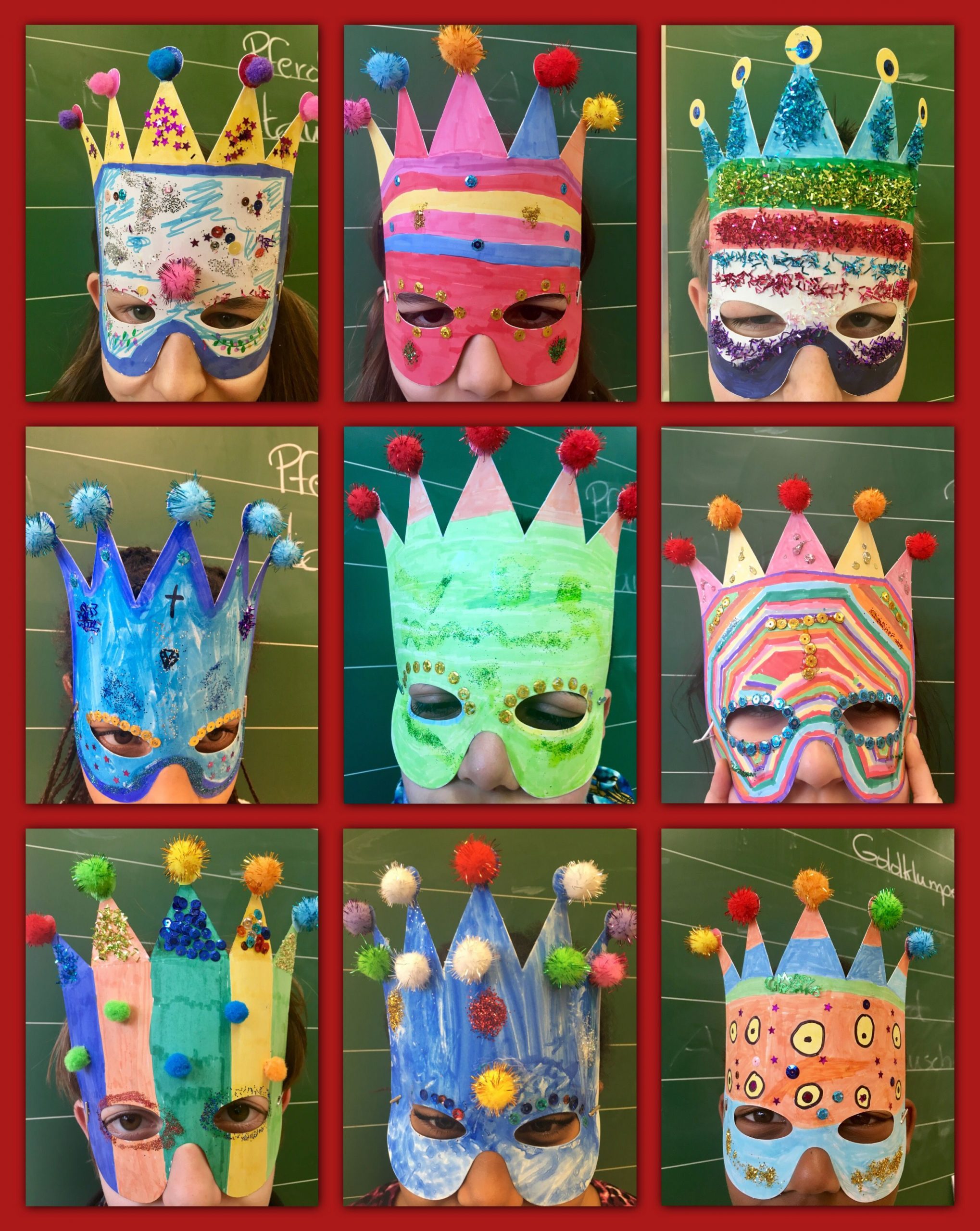 Masken, Karneval, Fasching | Kunst Grundschule, Fasching verwandt mit Fasching Maske Basteln