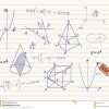 Mathematik - Geometrische Formen Und Ausdrücke Vektor innen Mathematische Formen
