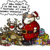 Medilearn #cartoons #weihnachten #weihnachtsmann #witzig bestimmt für Comic Weihnachtsmann