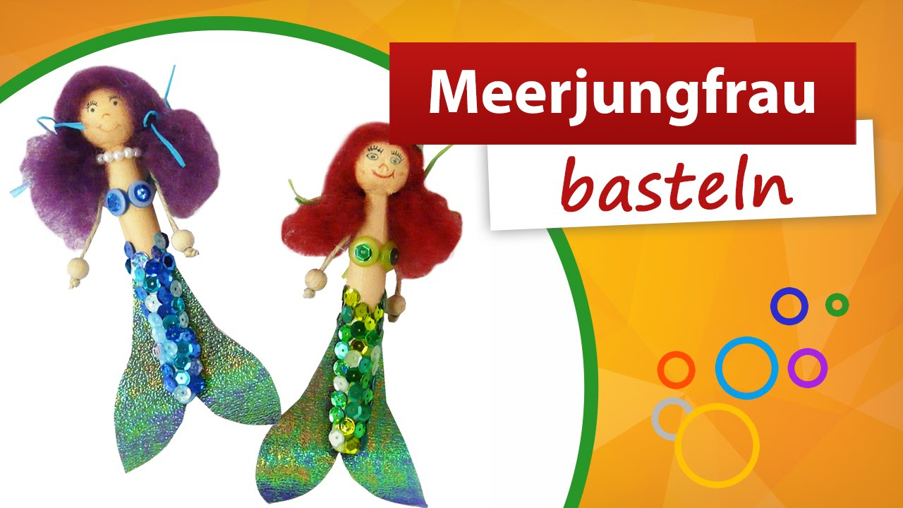 Meerjungfrau Basteln | Trendmarkt24 - Basteln Mit Kindern bestimmt für Meerjungfrau Basteln