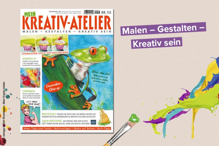 Mein Kreativ-Atelier - Malen Lernen, Gestalten Und Kreativ Sein über Malen Zeitschrift