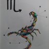 Mein Sternzeichen Skorpion - Buntstift Und Fineliner (Mit verwandt mit Skorpion Sternzeichen Bilder