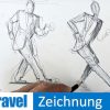 Menschen Zeichnen In Bewegung | Ganz Einfach Zeichnen Lernen bestimmt für Menschen Malen Lernen