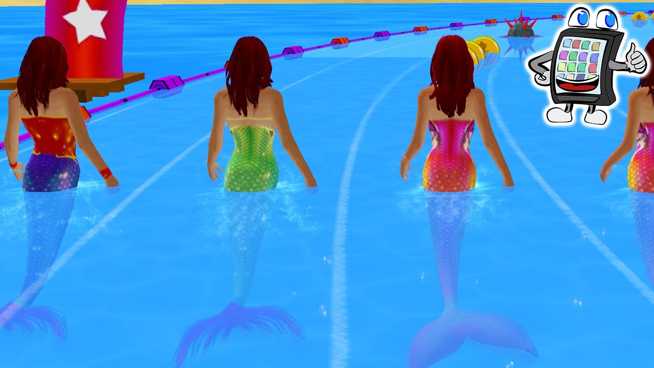 Mermaid Race App English | Who Is The Fastest? Mermaid Race 2016 in H2O Plötzlich Meerjungfrau Spiele Kostenlos
