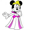 Minnie Maus Ausmalbilder Färbung | Minnie Maus Deutsch Ausmalbilder |  Kleine Hände Malbuch über Mickey Mouse Wunderhaus Ausmalbilder