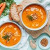 Möhren Ingwer Suppe Ganz Einfach - Emmikochteinfach ganzes Karotten Orangen Ingwer Suppe Rezept