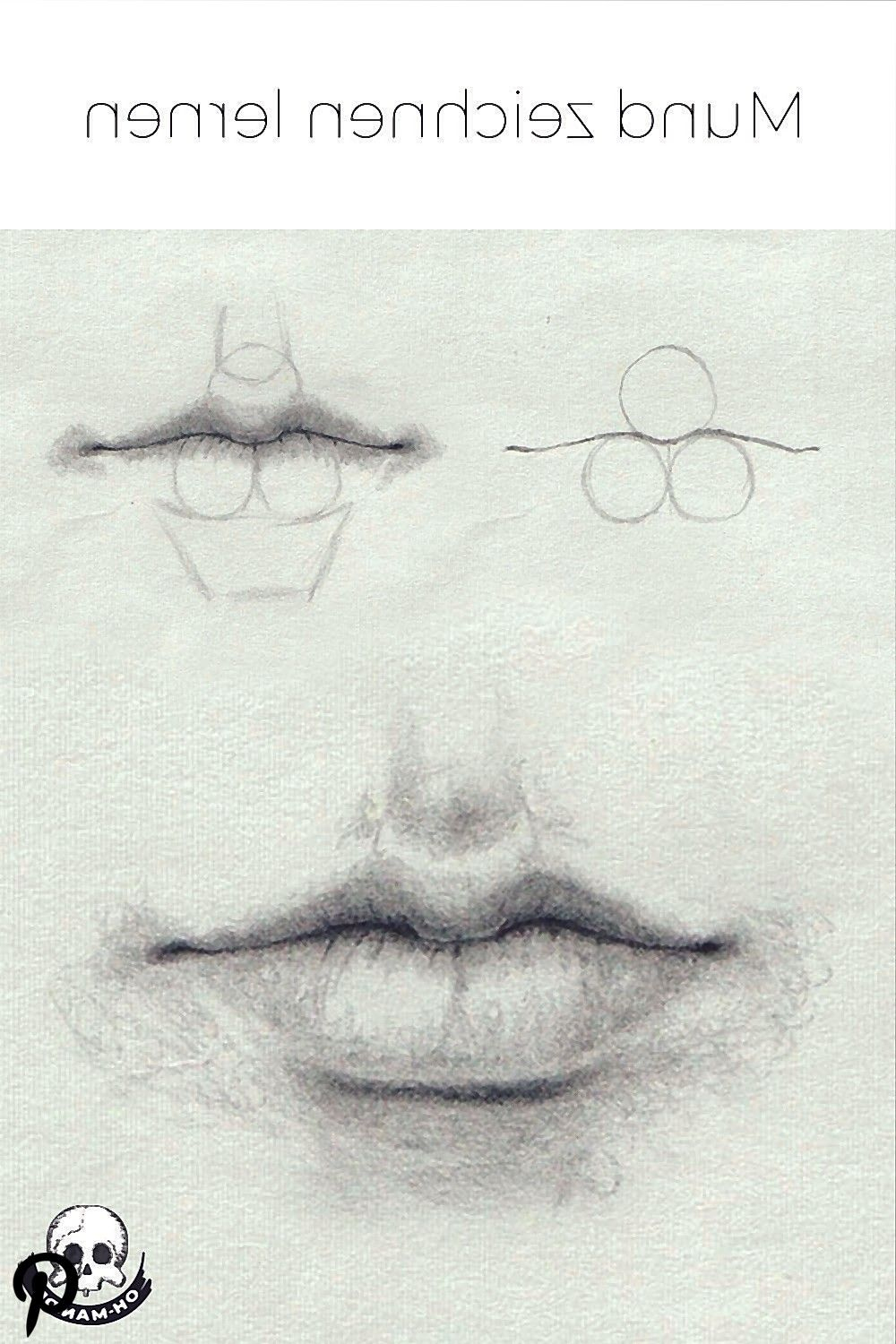 Mund (Mit Bildern) | Mund Zeichnen, Mund Zeichnen Lernen bei Mund Zeichnen Schritt Für Schritt