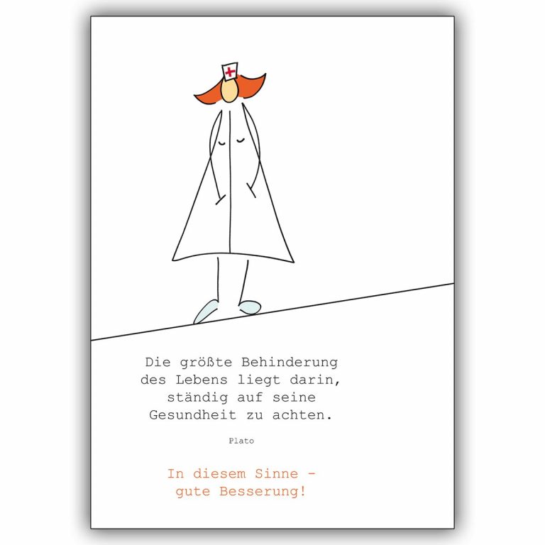 Grußkarte Gute Besserung - Einfach Selber Basteln Mit Papier