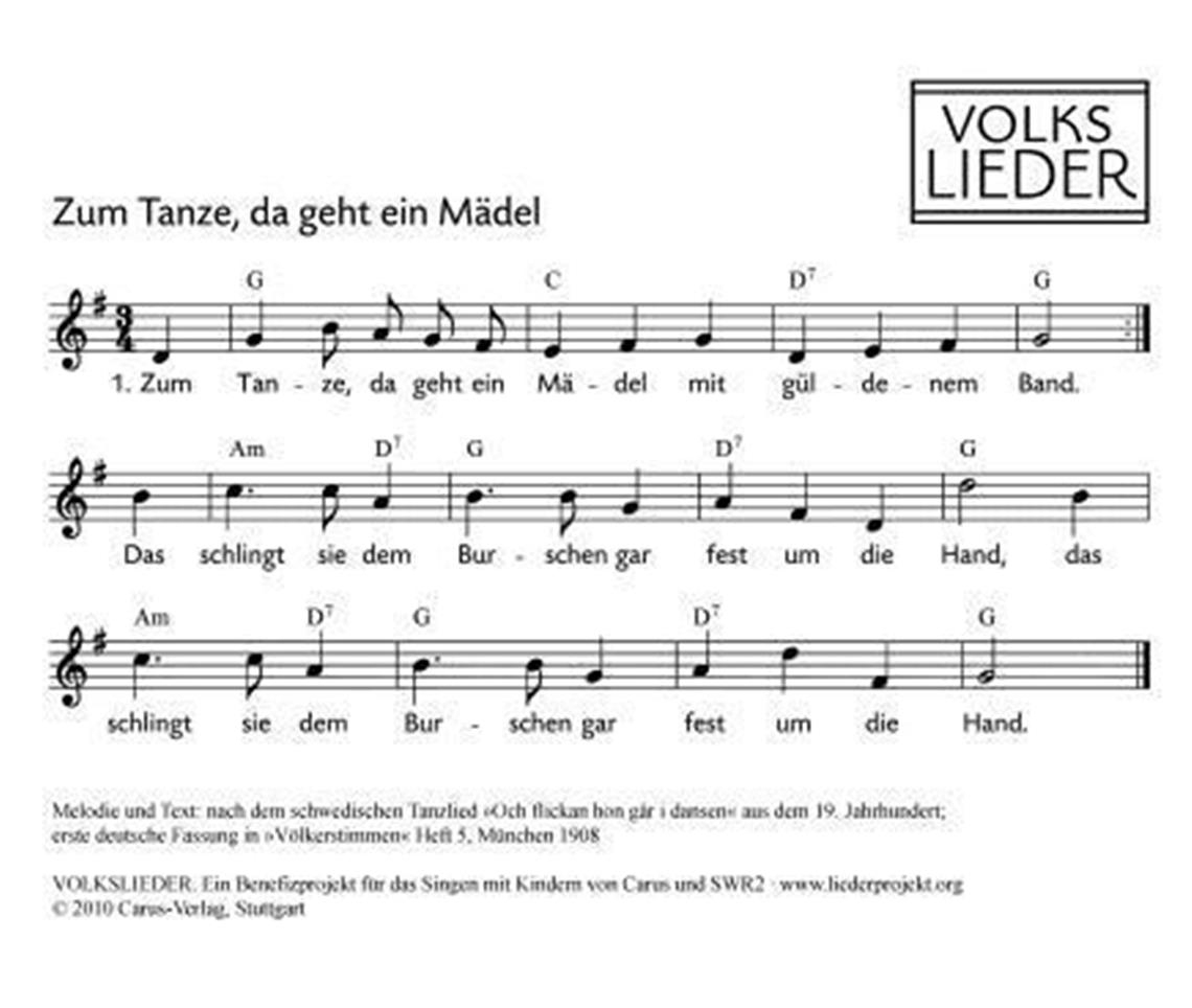 Neue Serie: Die Schönsten Deutschen Volkslieder in Alte Volkslieder Texte Kostenlos