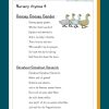 Nursery Rhymes / Englische Kinderreime für 4 Klasse Abschiedsgedicht Für Schüler