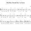 Old Mac Donald Hat `ne Farm In 2020 | Kinder Lied, Kinderlieder ganzes Akkorde Bunt Sind Schon Die Wälder