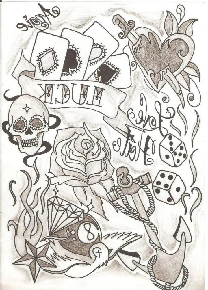 Old School Tattoo Motive: 24 Kostenlose Vorlagen Und für Old School Tattoo Vorlagen Kostenlos