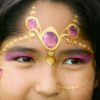 Orientalische Prinzessin Schminken - 1001 Nacht Prinzessin Kinderschminken  Anleitung in Kinderschminken Prinzessin Vorlagen