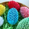 Origami Easter Egg - Easter Craft Ideas - Modular Origami bestimmt für Ostergeschenke Basteln Anleitung