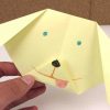 Origami Hund Leicht Selber Machen - Ganz Einfach Einen Hund Aus Papier  Falten - Anleitung Deutsch bestimmt für Bastelvorlage Hund