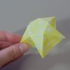 Origami Sterne 3D Falten Faltanleitung Lichterkette Basteln in Sterne Falten Anleitung Kostenlos