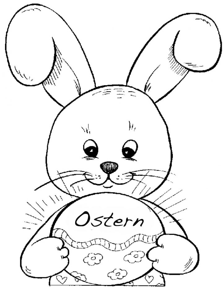 Osterhase Ausmalen | Ausmalbilder, Malbuch Vorlagen verwandt mit Ausmalbilder Osterhasen