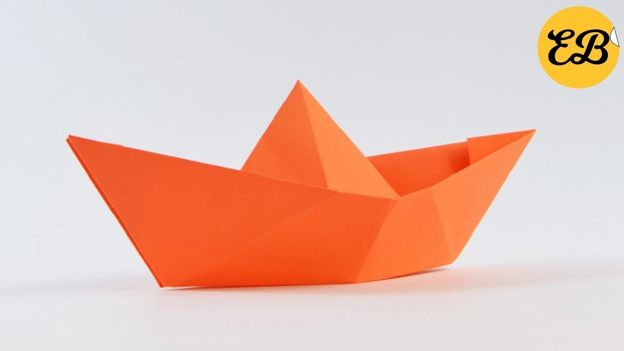 Papierschiff Falten | Papierboot Falten | 7 Schnelle für Papierschiff Falten Quadratisches Papier