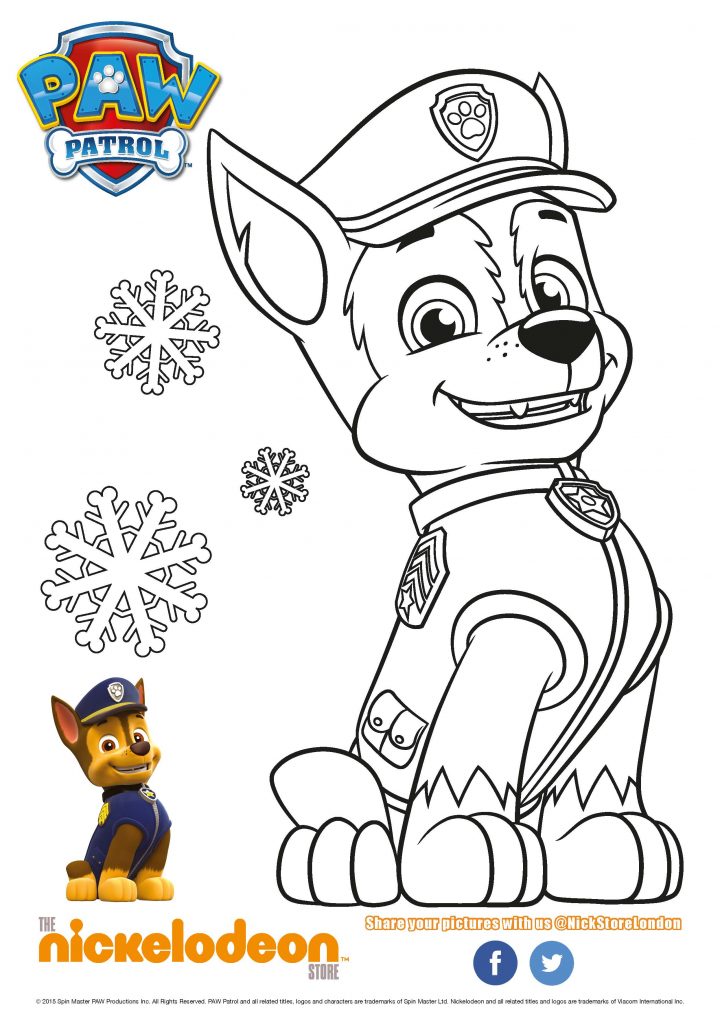 Paw Patrol Ausmalbilder | Mytoys-Blog über Ausdruckbilder