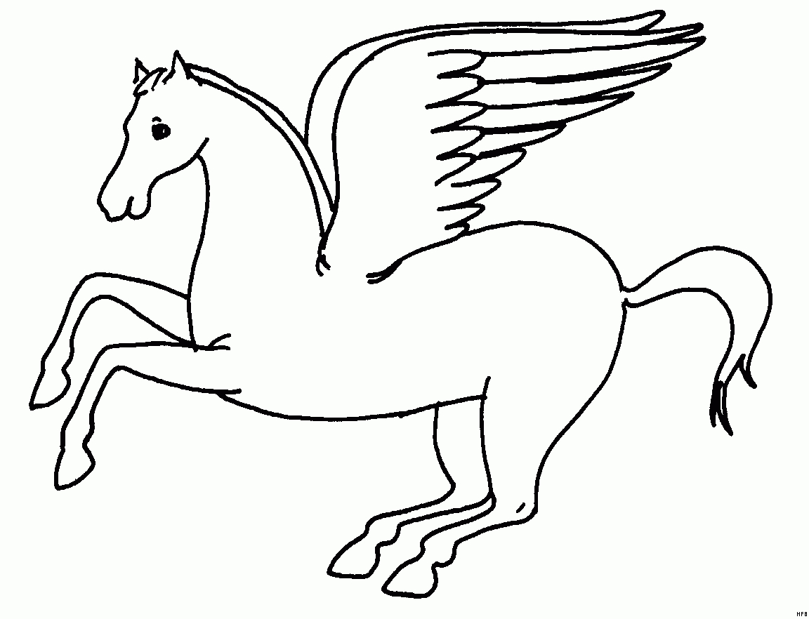 Pegasus 3 Ausmalbild &amp; Malvorlage (Sonstiges) über Pegasus Ausmalbilder