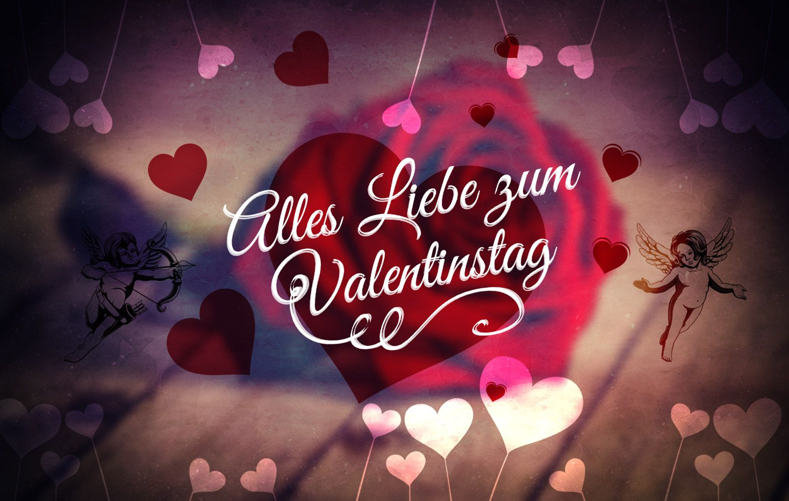 Photoshop Pinsel-Set: Liebesherzen, Valentinstag, Romantik bestimmt für Bilder Liebesherzen