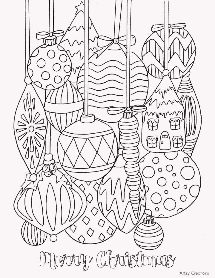 Pin Auf Coloring Pages - Bojanke in Ausmalbilder Weihnachten Für Erwachsene